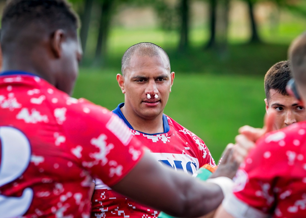 Royal Marine Sports Association Tour 2019 Rugby Match