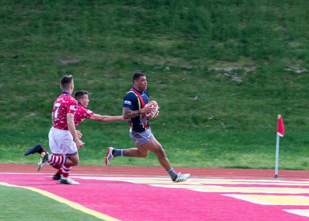 Royal Marine Sports Association Tour 2019 Rugby Match