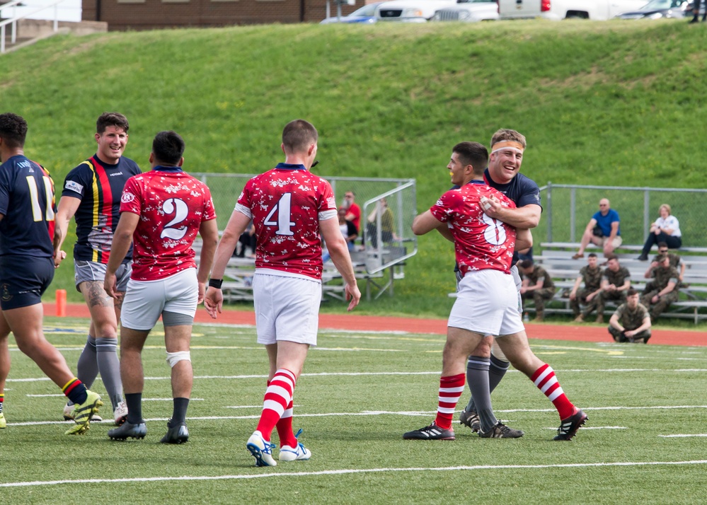 Royal Marine Sports Association Tour 2019 Rugby Match