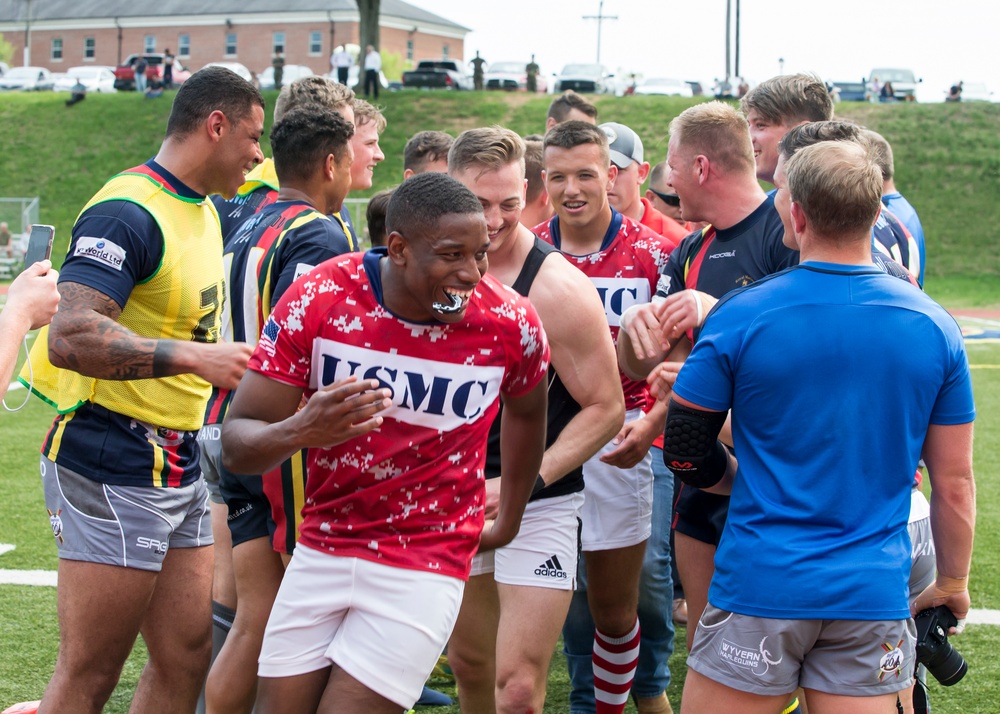 Royal Marine Sports Association Tour 2019 Rugby Match