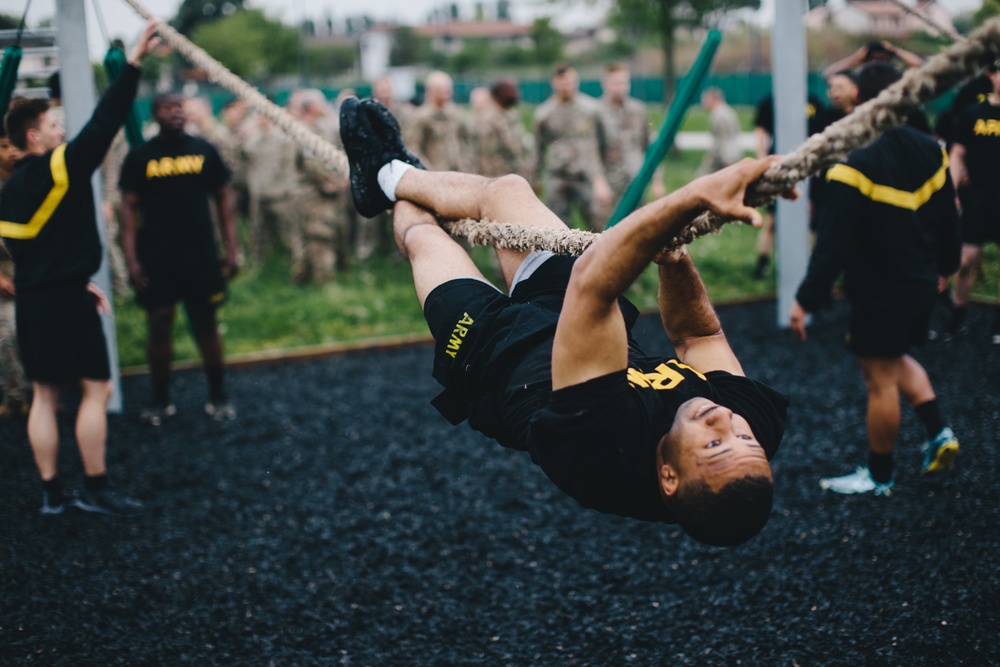 Sky Soldier navigates obstacle course