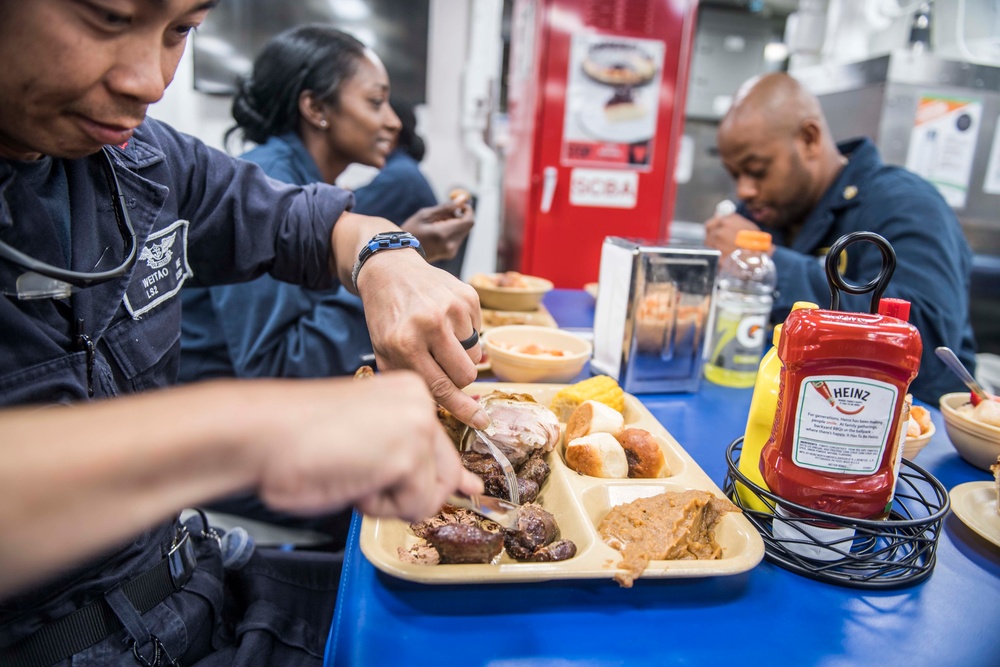 Carrier Strike Group (CSG) 3 operations, USS Spruance (DDG) 111