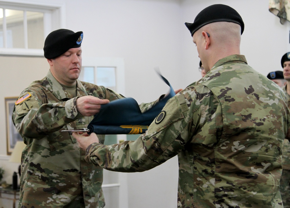 Guidon Casing Ceremony