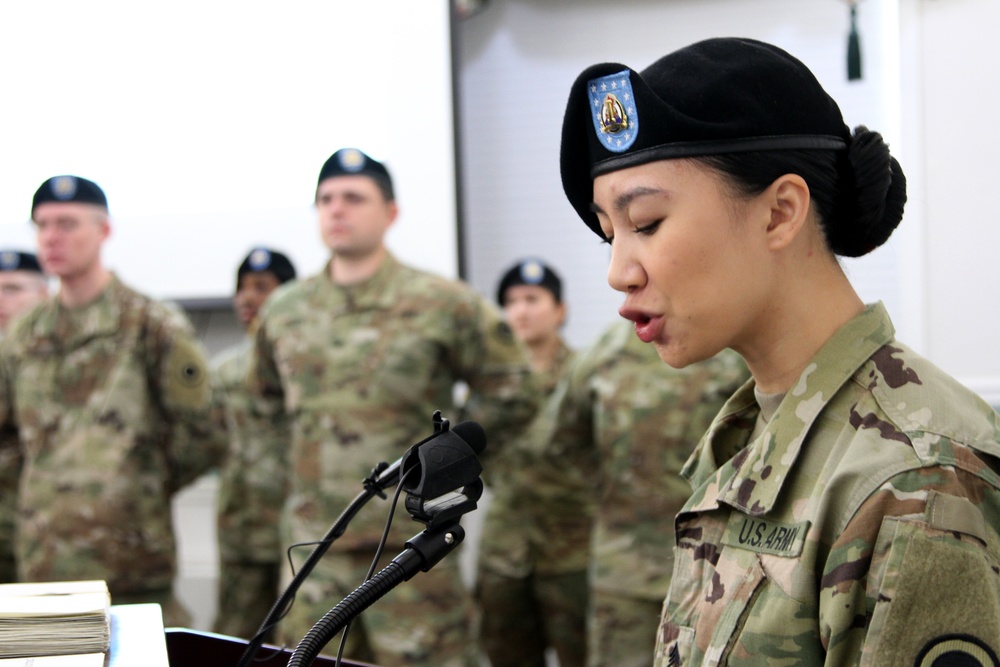 Guidon Casing Ceremony