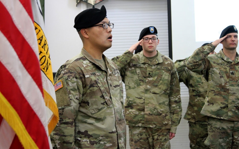 Guidon Casing Ceremony