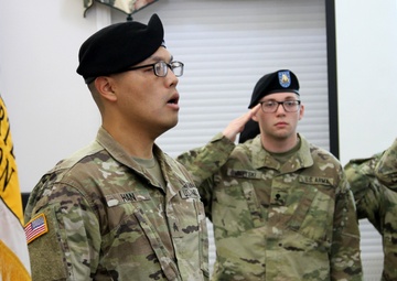 Guidon Casing Ceremony