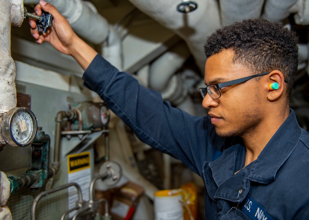 USS Bainbridge Deployment