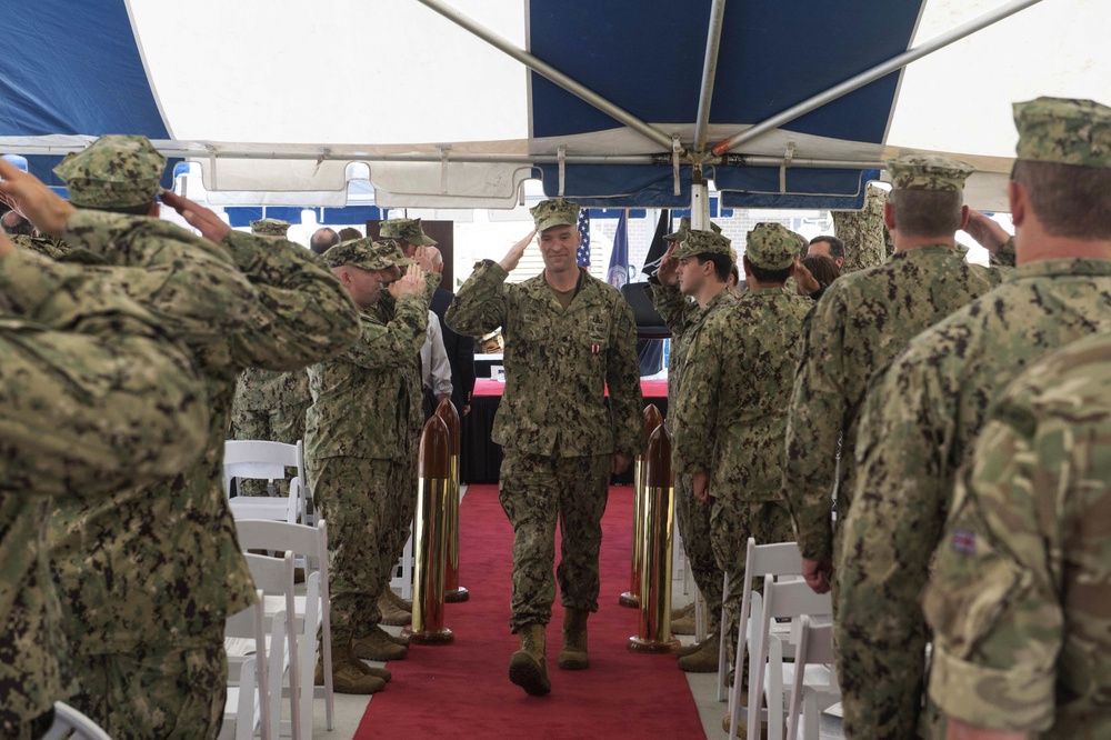 EODMU2 Holds Change of Command Ceremony