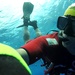 Bertholf rescue swimmer trains in South China Sea