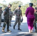 Commandant General UK Royal Marines visit Camp Lejeune