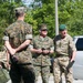 Commandant General UK Royal Marines visit Camp Lejeune