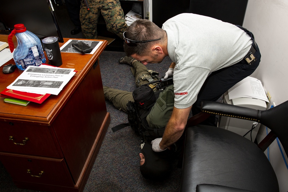 H&amp;S Bn, MCIEAST-MCB Camp Lejeune Active Shooter Drill