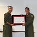 Lieutenant Colonel Jared 'Chowda' Conaboy flies 'fini flight'