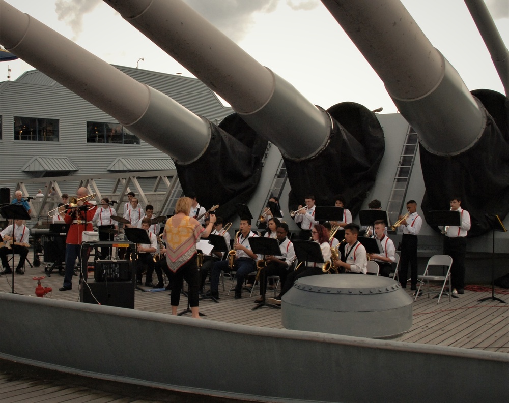 Trombone Solo aboard the Battleship Wisconsin