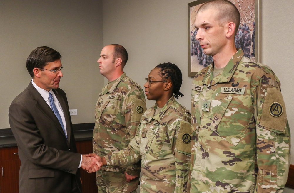 Secretary of the Army visits U.S. Army Central