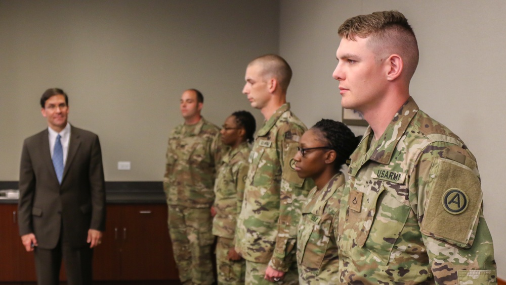 Secretary of the Army visits U.S. Army Central