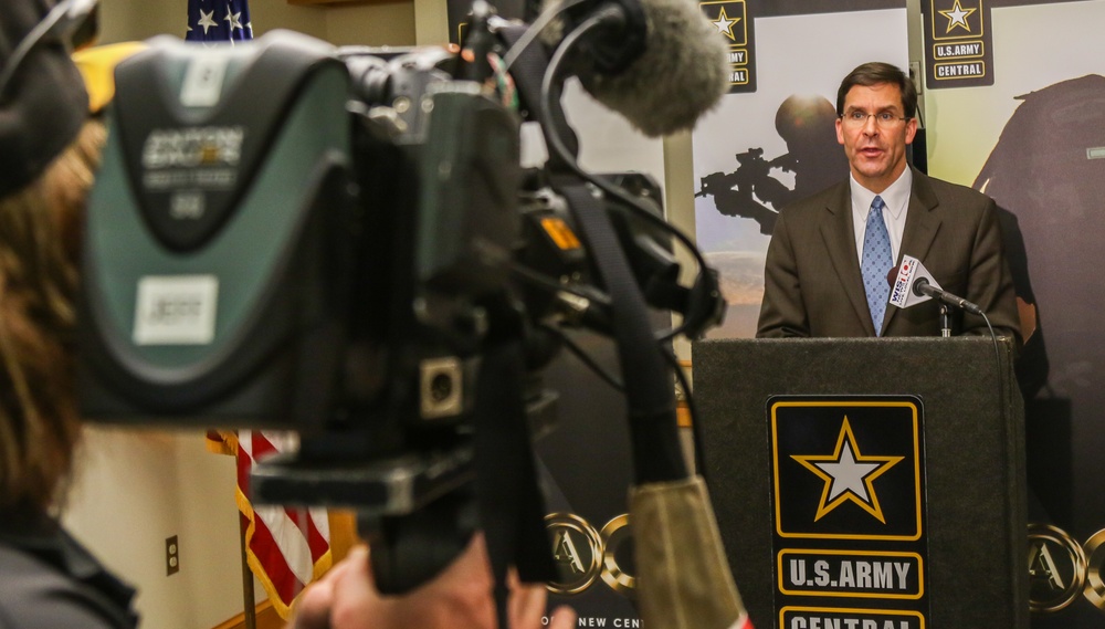 Secretary of the Army Visits U.S. Army Central