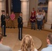 Pfc. Dustin R. Miller and Spc. Christopher Seaman Tomb Guard Identification Badge Ceremony