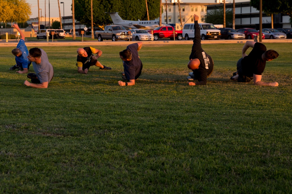 MCAS Yuma HITT On The Lawn