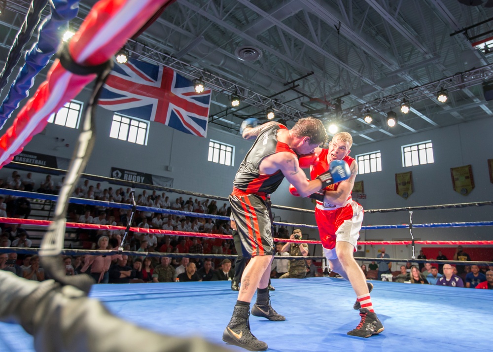 Royal Marine Sports Association Tour 2019 Boxing Match