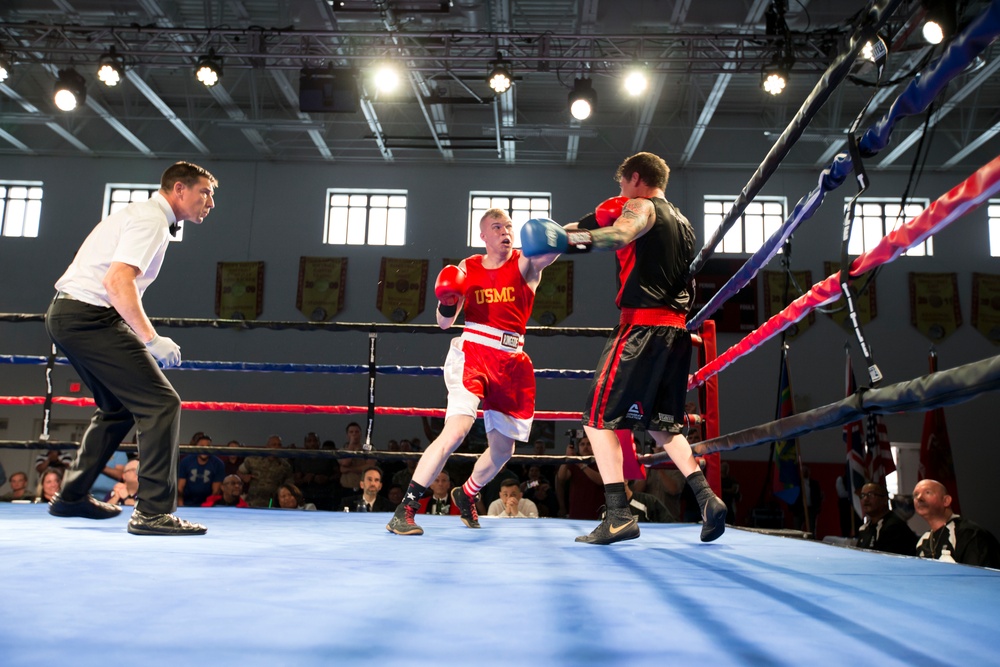 Royal Marine Sports Association Tour 2019 Boxing Match