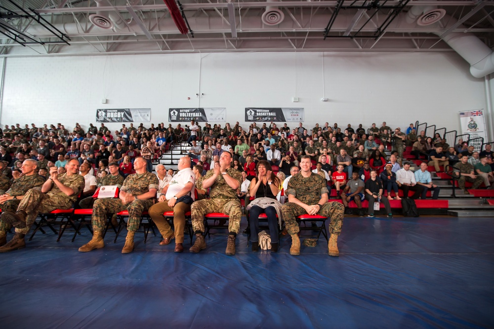 Royal Marine Sports Association Tour 2019 Boxing Match