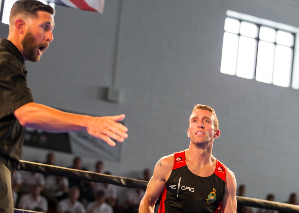 Royal Marine Sports Association Tour 2019 Boxing Match