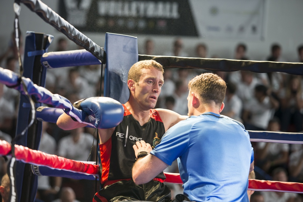 Royal Marine Sports Association Tour 2019 Boxing Match