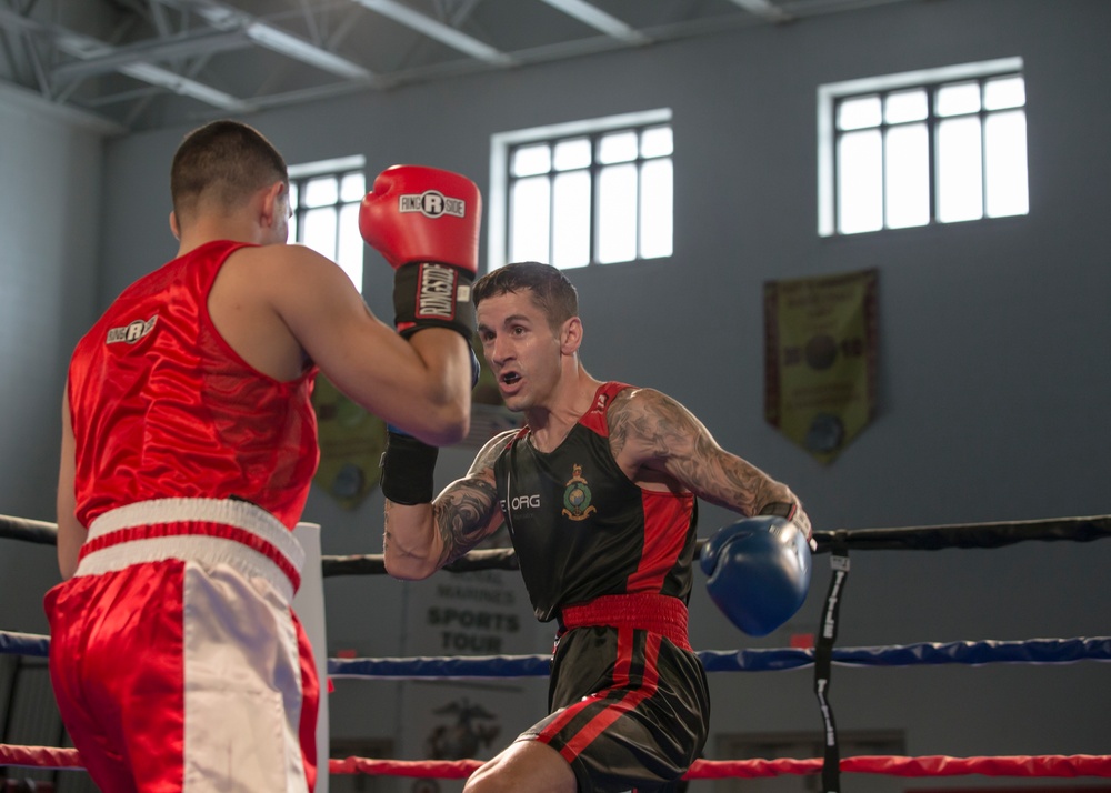 Royal Marine Sports Association Tour 2019 Boxing Match