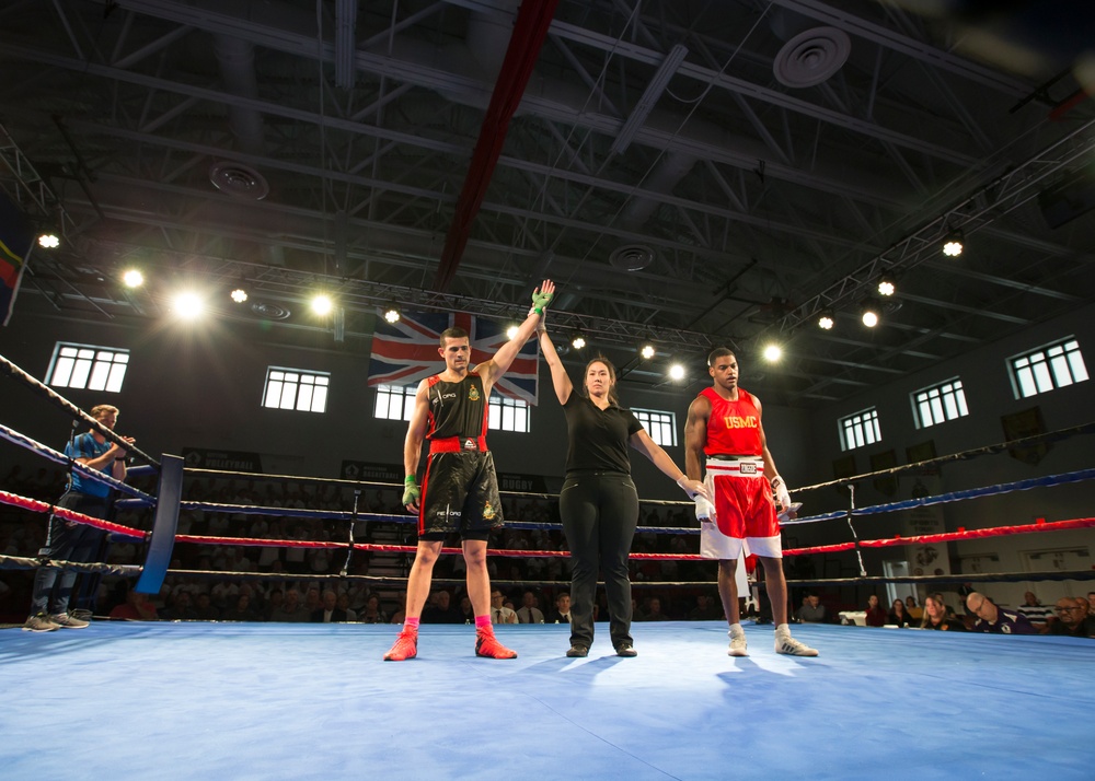 Royal Marine Sports Association Tour 2019 Boxing Match