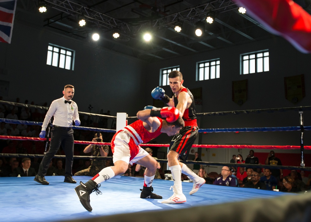 Royal Marine Sports Association Tour 2019 Boxing Match