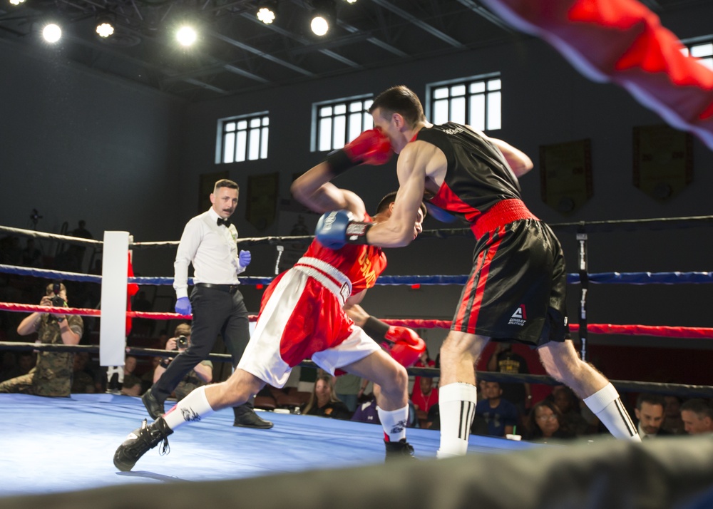 Royal Marine Sports Association Tour 2019 Boxing Match