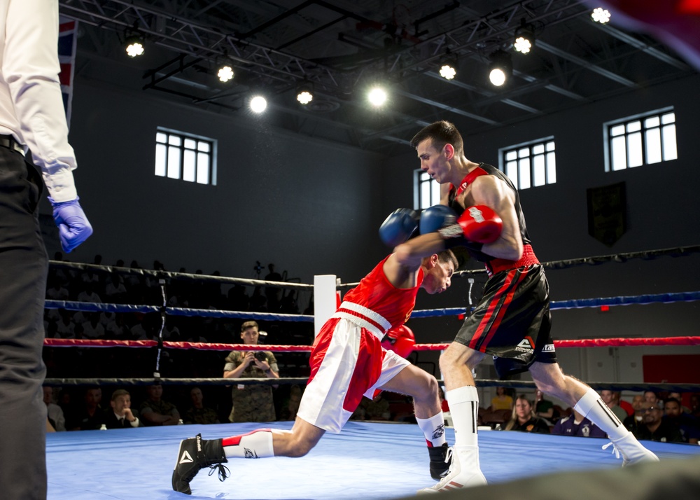 Royal Marine Sports Association Tour 2019 Boxing Match