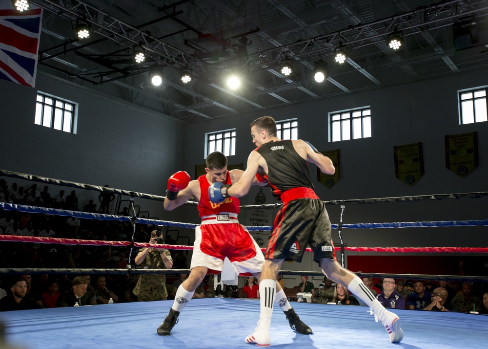 Royal Marine Sports Association Tour 2019 Boxing Match