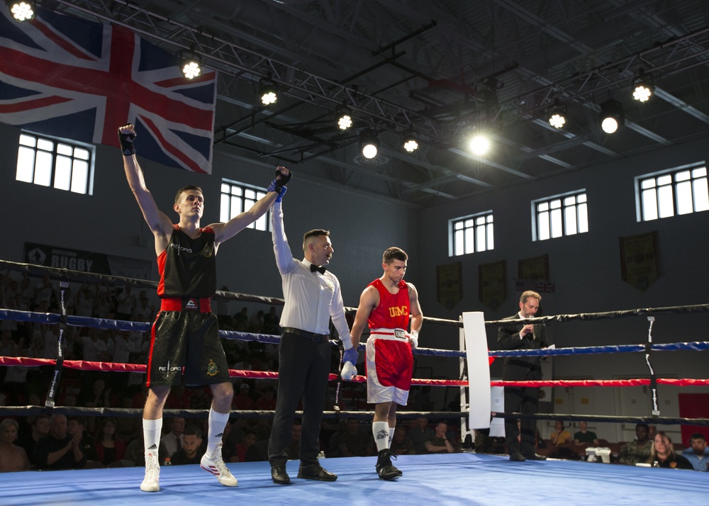 Royal Marine Sports Association Tour 2019 Boxing Match