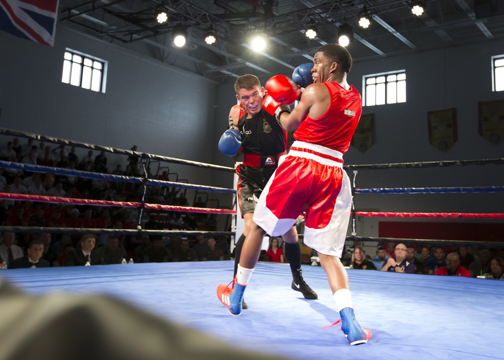 Royal Marine Sports Association Tour 2019 Boxing Match