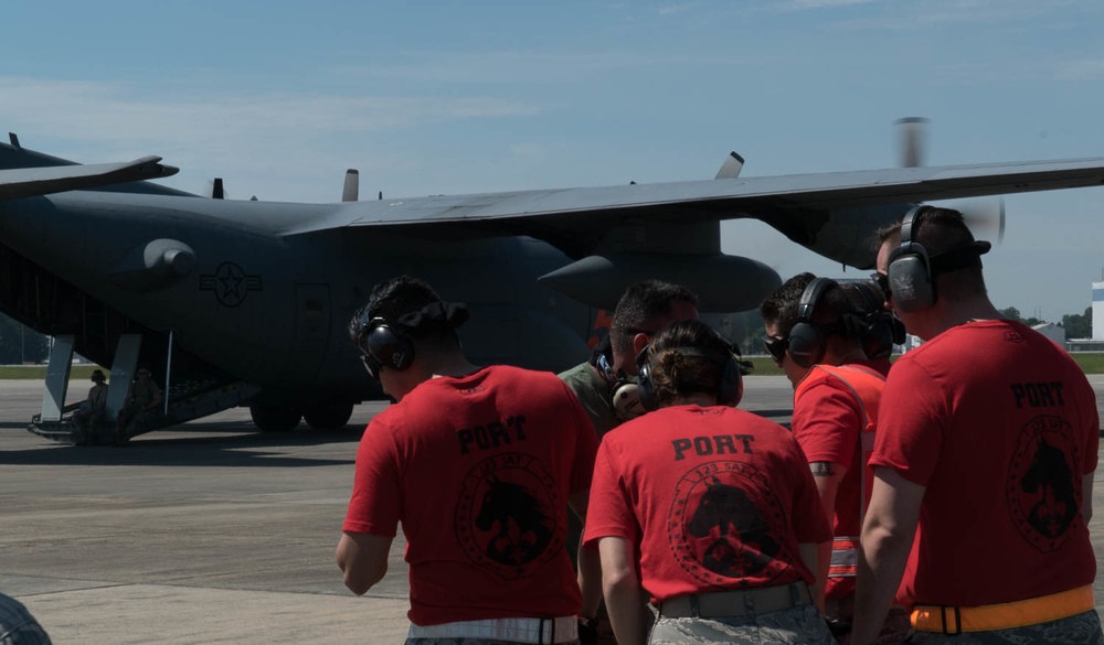 123rd Logistics Readiness Squadron compete at Port Dawg