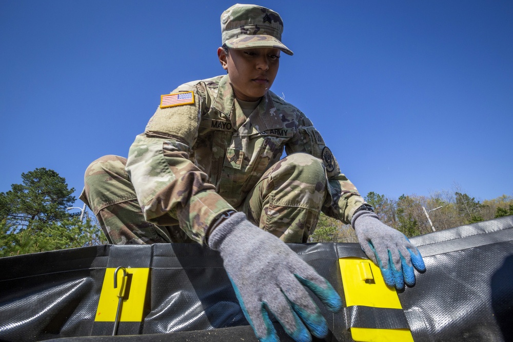 New Jersey 21st WMD-CST begins first day of Army North evaluation