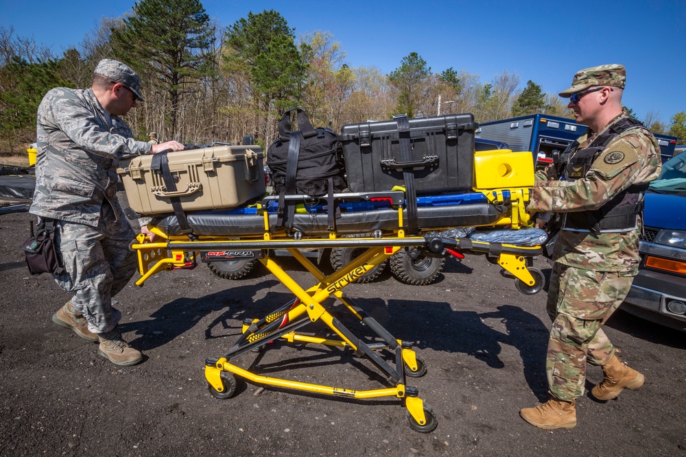 New Jersey 21st WMD-CST begins first day of Army North evaluation