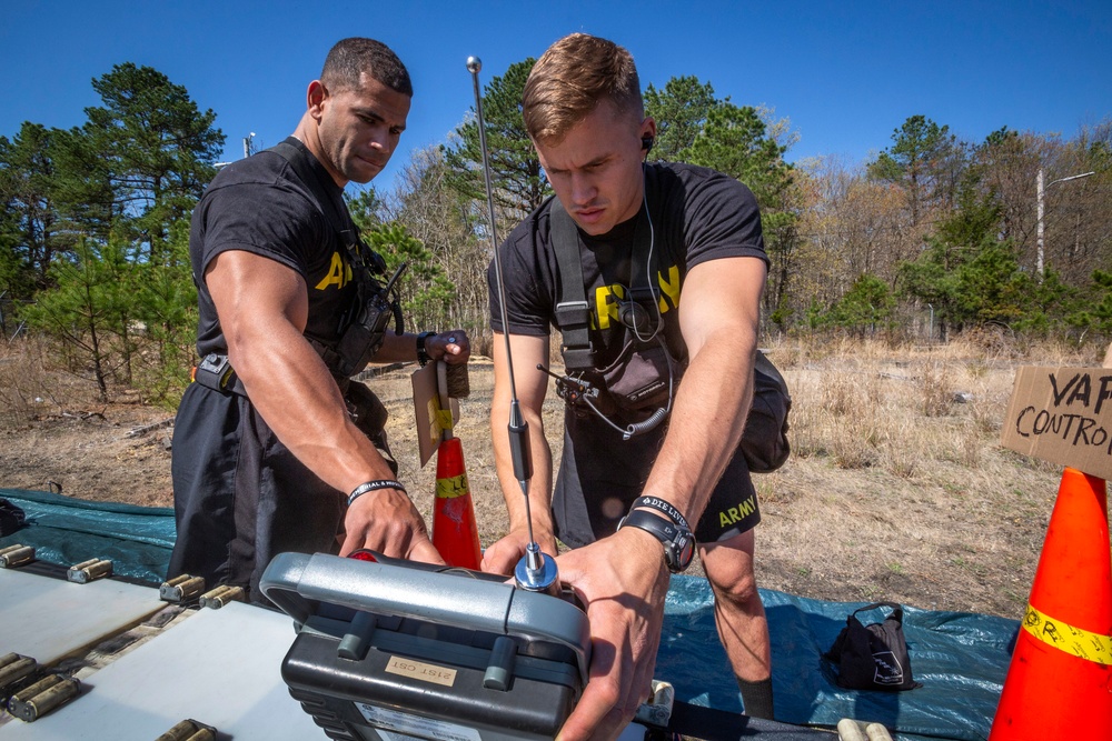 New Jersey 21st WMD-CST begins first day of Army North evaluation