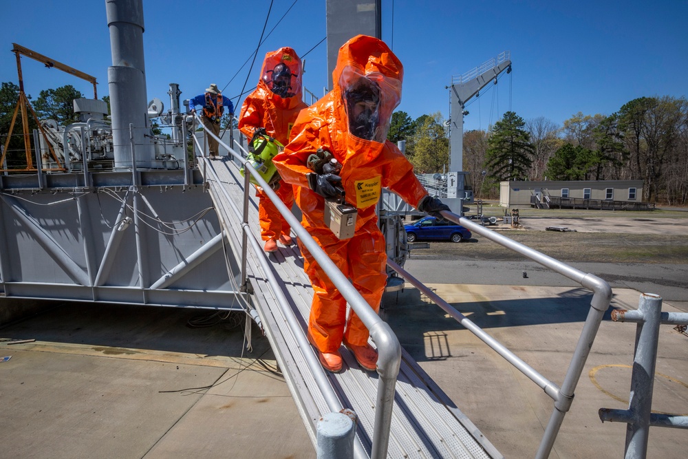 New Jersey 21st WMD-CST begins first day of Army North evaluation