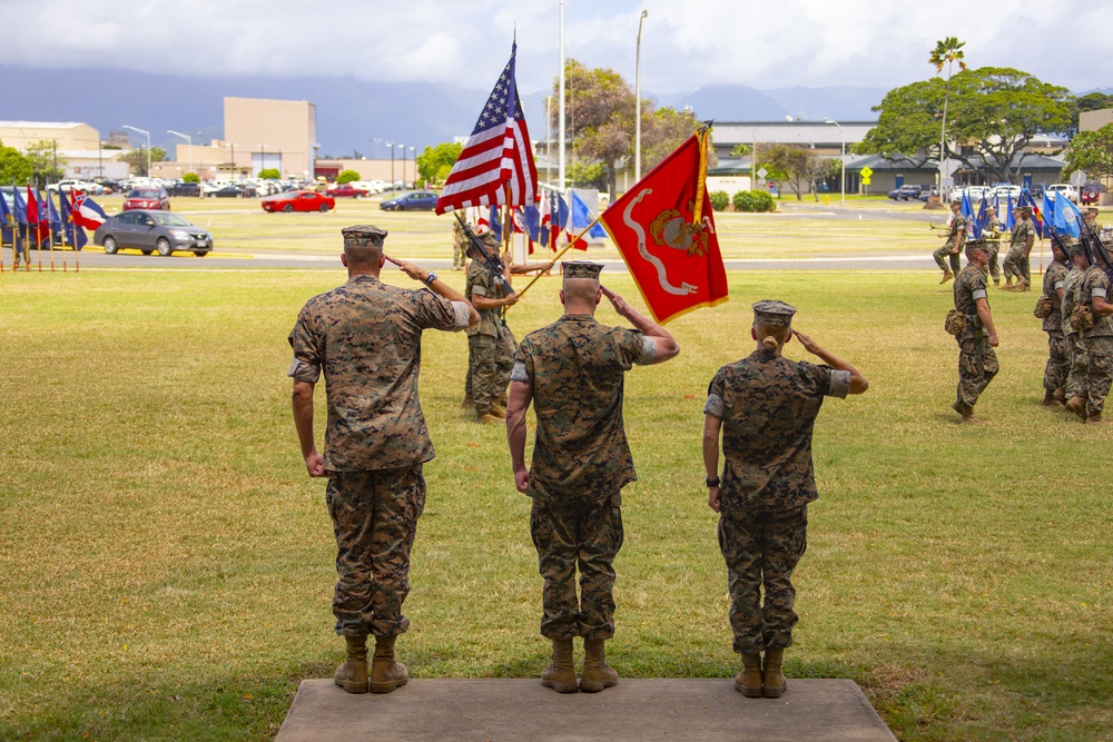 MALS-24 Relief and Appointment Ceremony