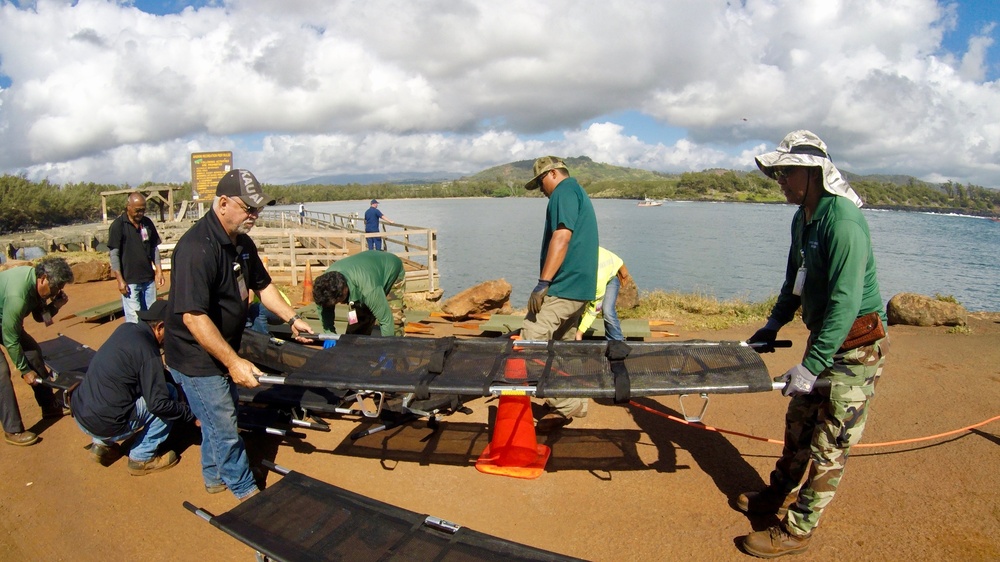 oint Interagency mass rescue exercise conducted successfully on Kauai