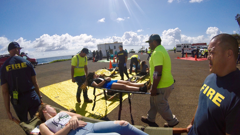 Joint Interagency mass rescue exercise conducted successfully on Kauai