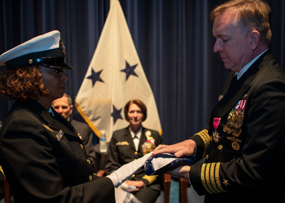 Capt. Mills Retirement Ceremony