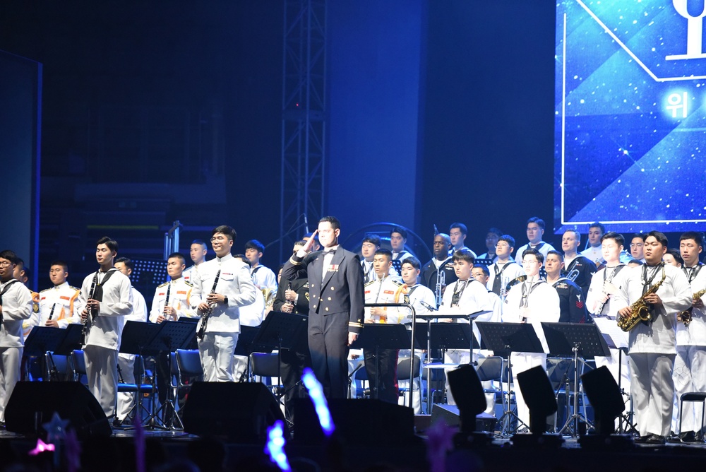 7th Fleet Band, Republic of Korea Navy Band, Joint Concert Celebrating Over 65 Years of Alliance