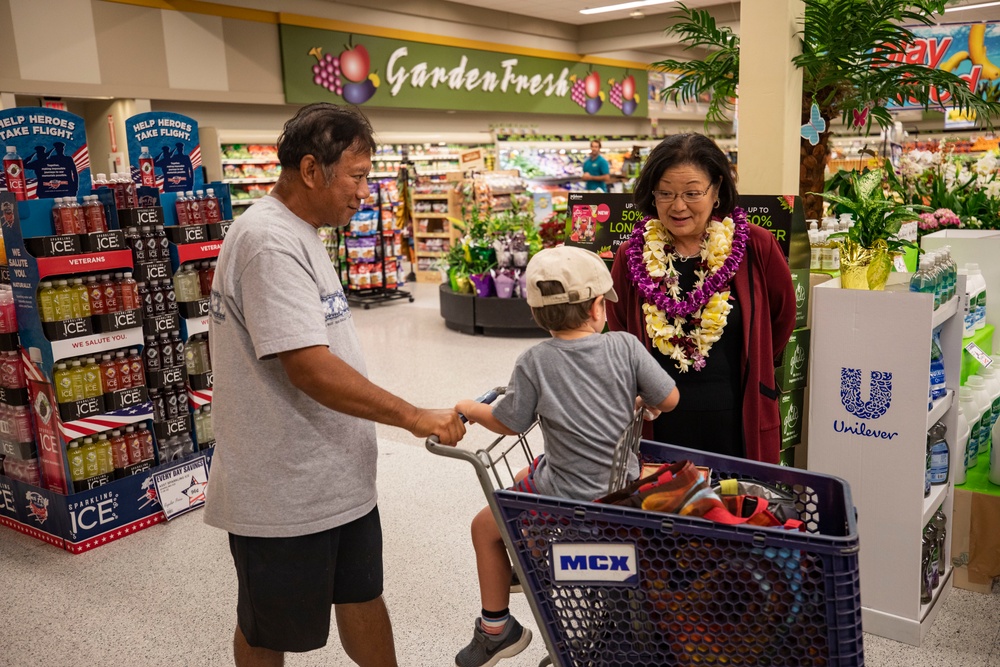 Sen. Hirono visits MCBH