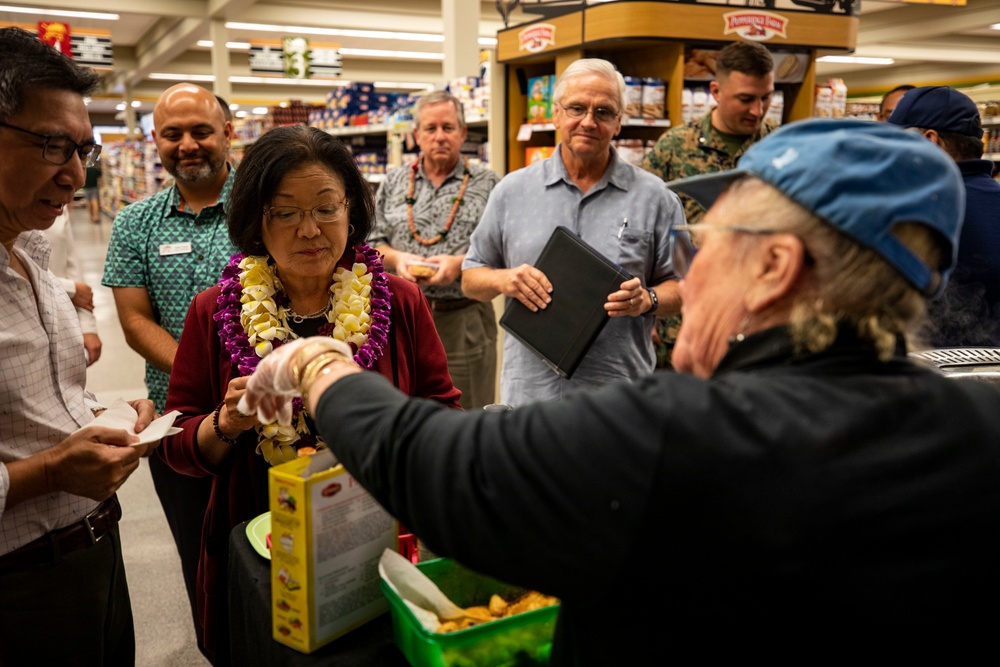 Sen. Hirono visits MCBH