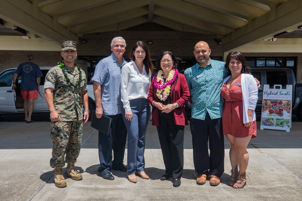 Sen. Hirono visits MCBH