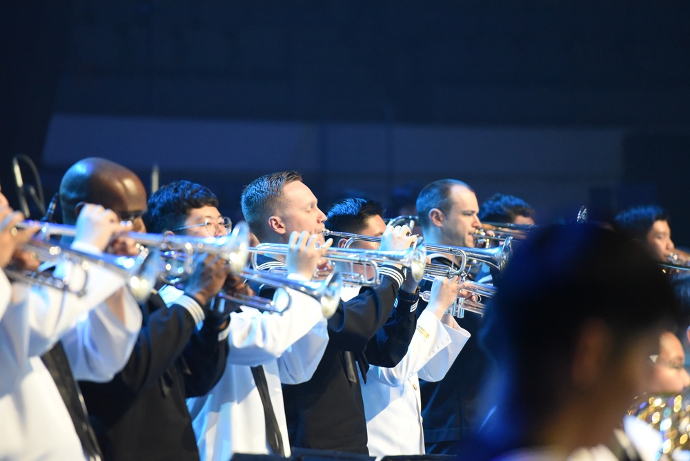 7th Fleet Band, Republic of Korea Navy Band, Joint Concert Celebrating Over 65 Years of Alliance